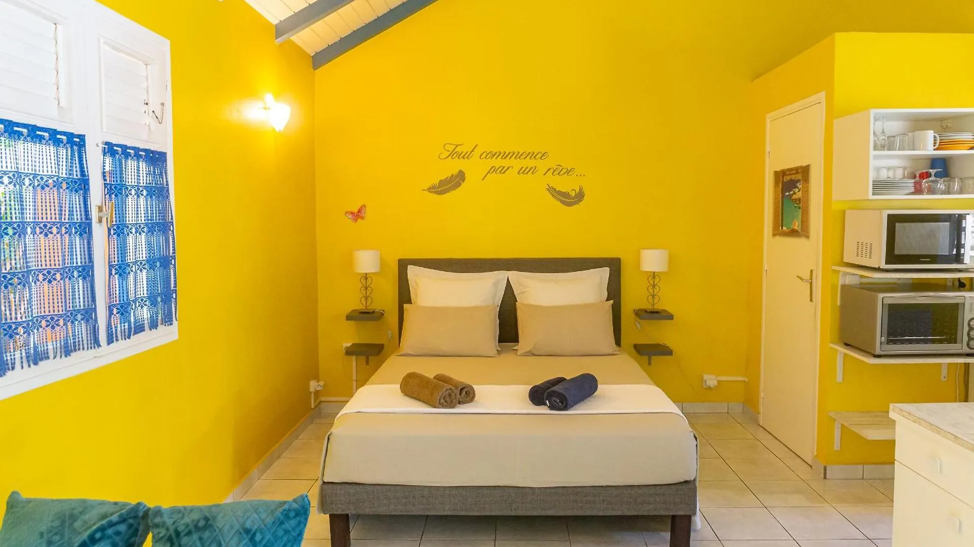 Le Diamant Bleu Vila Sainte-Anne  Casa de Férias Sainte-Anne (Grande-Terre)